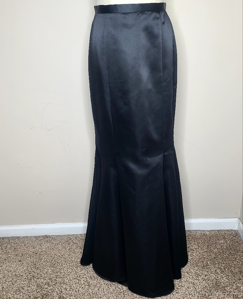 Caché Black Fit And Flare Maxi Skirt Size 4